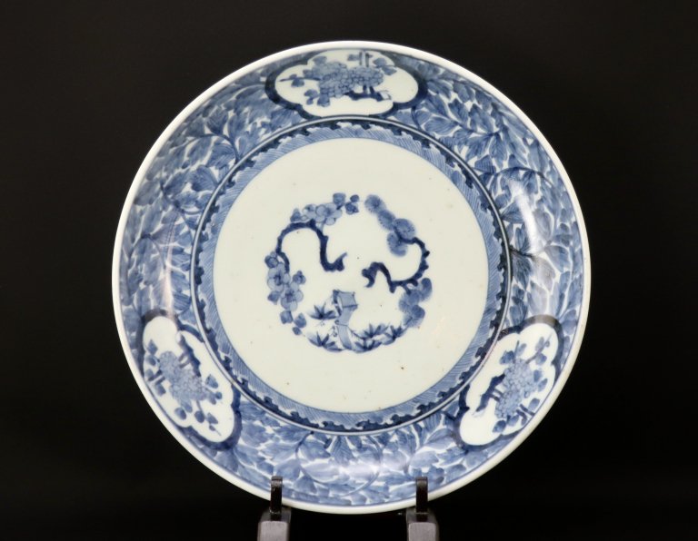 Τղð볨ʸ绮 / Imari Large Blue & White Plate