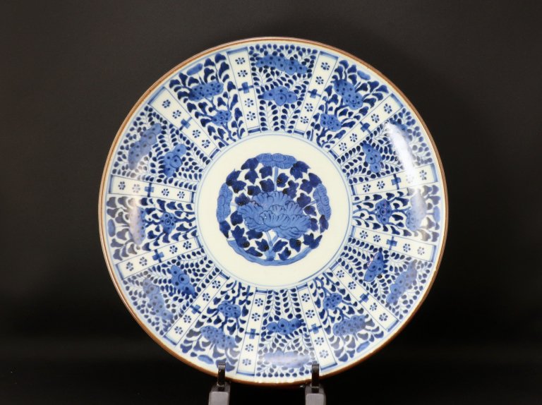 Τּʸ绮 / Imari Large Blue & White Plate