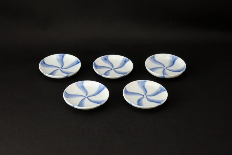 ΤǱʸƦ / Imari Small Blue & White Plates  set of 5