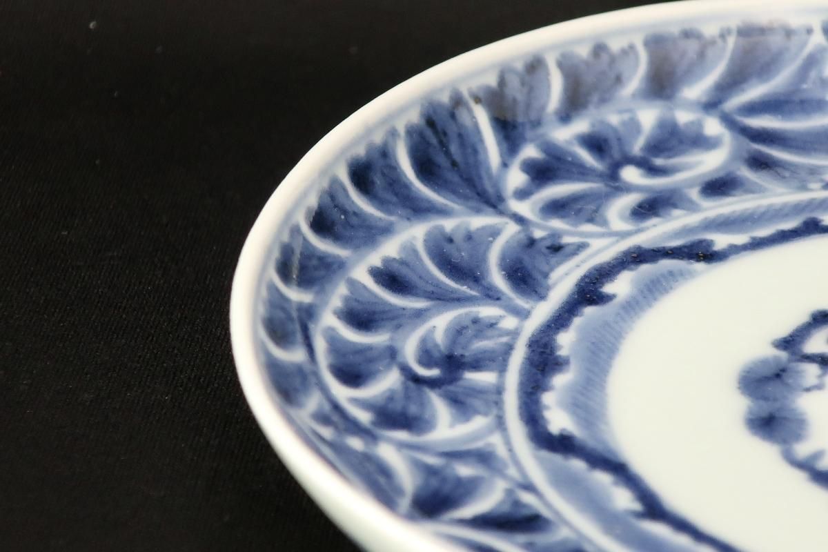 伊万里染付牡丹唐草文六寸皿 五枚組 / Imari Blue & White 伊万里染付牡丹唐草文六寸皿 五枚組 / Imari Blue & White