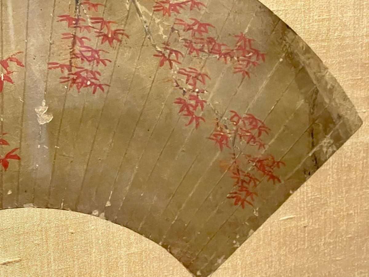 扇面画　額縁入り　時代物　古美術　骨董品 扇面画 額縁入り 古美術 骨董品 美術品 楽天市場】中古 アート