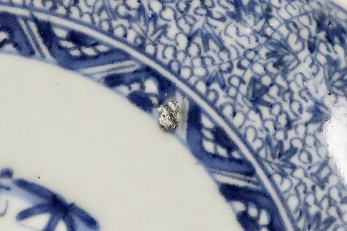 伊万里染付微塵唐草文六寸皿 六枚組 / Imari Blue & White 伊万里染付微塵唐草文六寸皿 六枚組 / Imari Blue & White