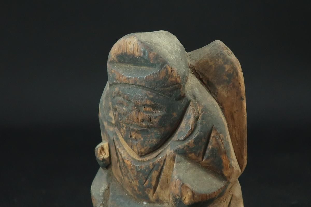 恵比寿大黒彫刻 木彫恵比寿大黒 / Wooden Statues of Ebisu & Daikoku - OKURA