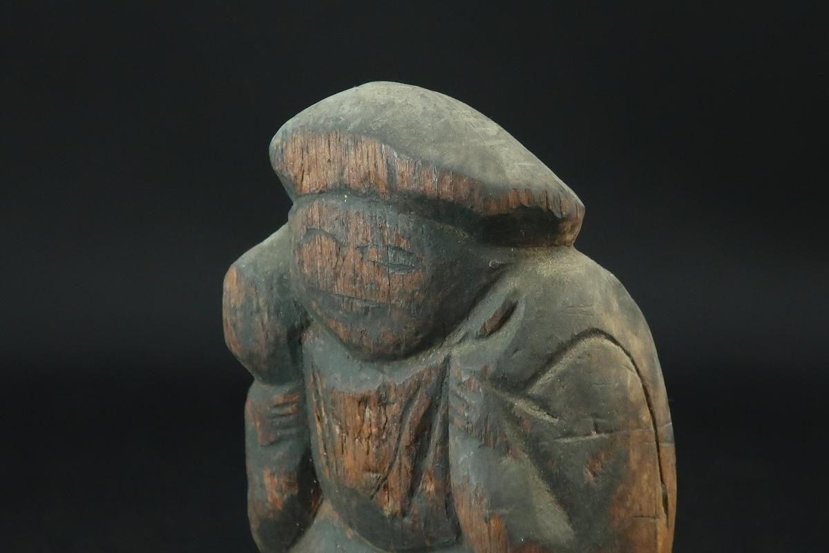 木彫恵比寿大黒 / Wooden Statues of Ebisu & Daikoku - OKURA