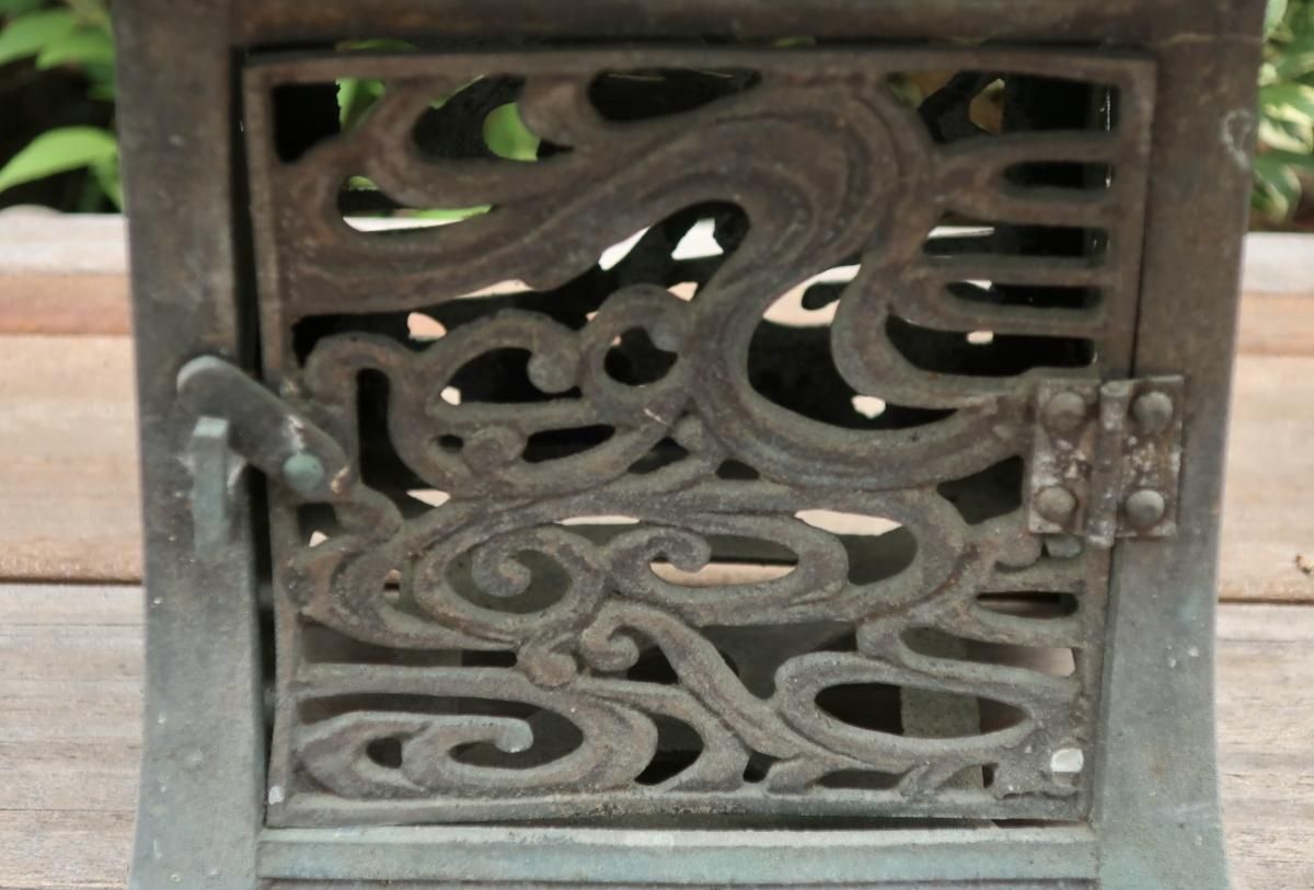 銅器釣灯籠 / Bronze Hanging Lantern - OKURA ORIENTAL ART