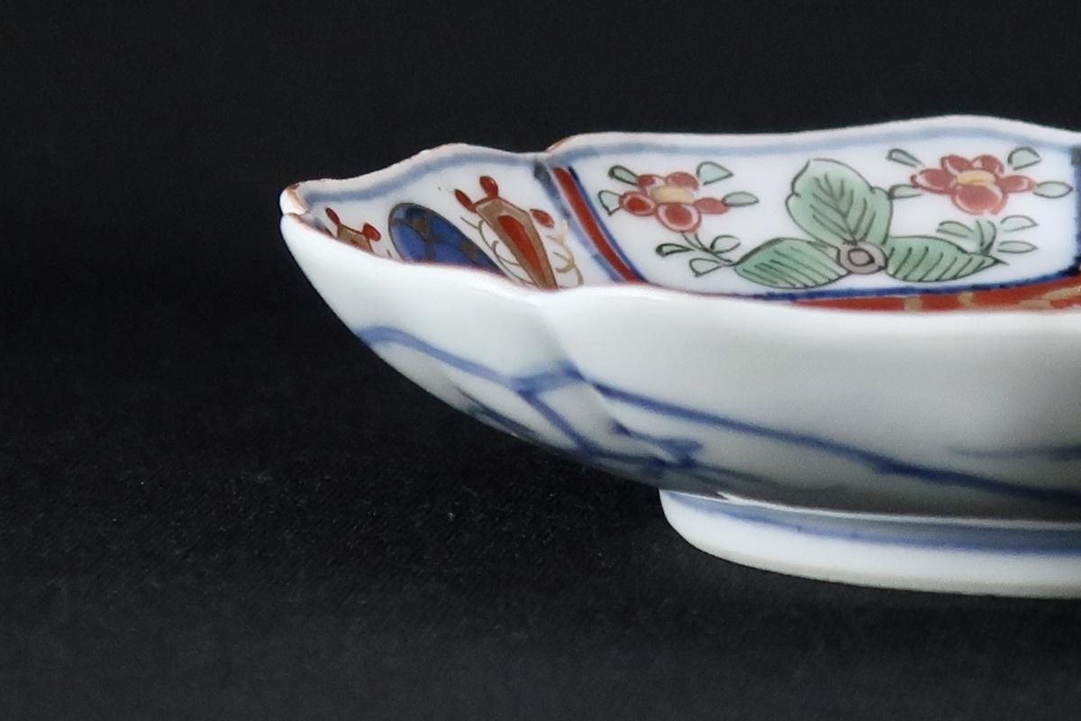 大聖寺伊万里色絵四寸皿 六枚組 / Daishoji Imari Small 大聖寺伊万里色絵四寸皿 六枚組 / Daishoji Imari Small