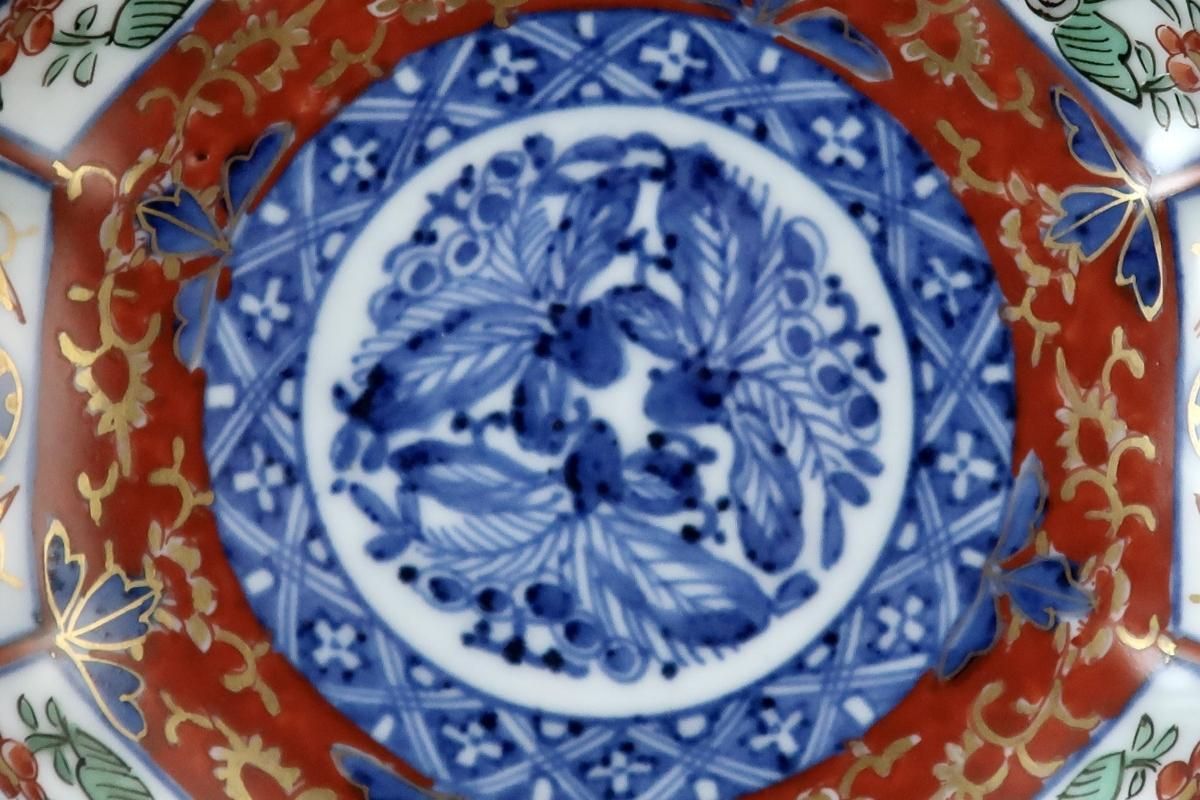 大聖寺伊万里色絵四寸皿 六枚組 / Daishoji Imari Small 大聖寺伊万里色絵四寸皿 六枚組 / Daishoji Imari Small