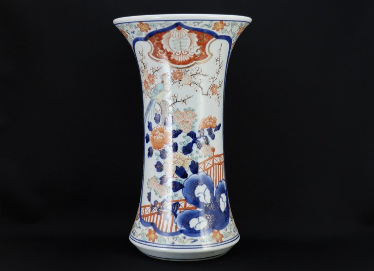 伊万里色絵花鳥文花瓶 / Imari Polychrome Flower Vase
