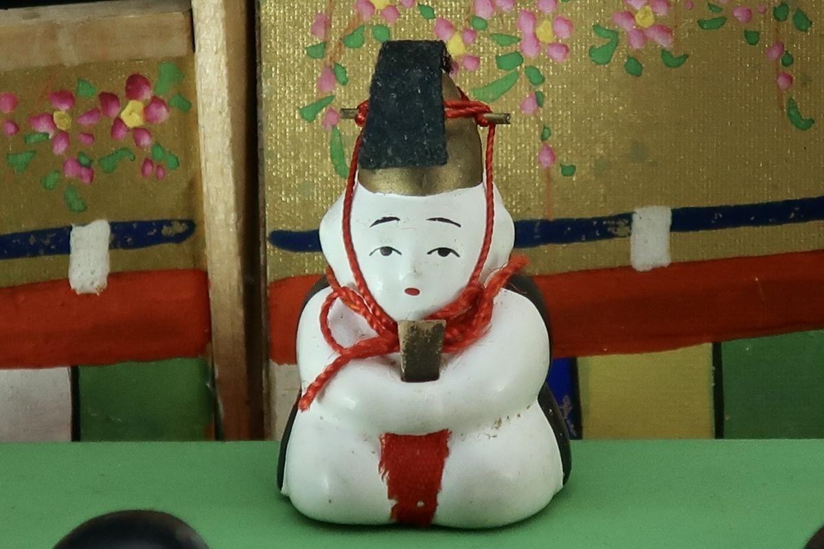 千草雛(御所人形雛)セット / Small 'Hina' Dolls Set - OKURA 千草雛(御所人形雛)セット / Small 'Hina' Dolls Set - OKURA