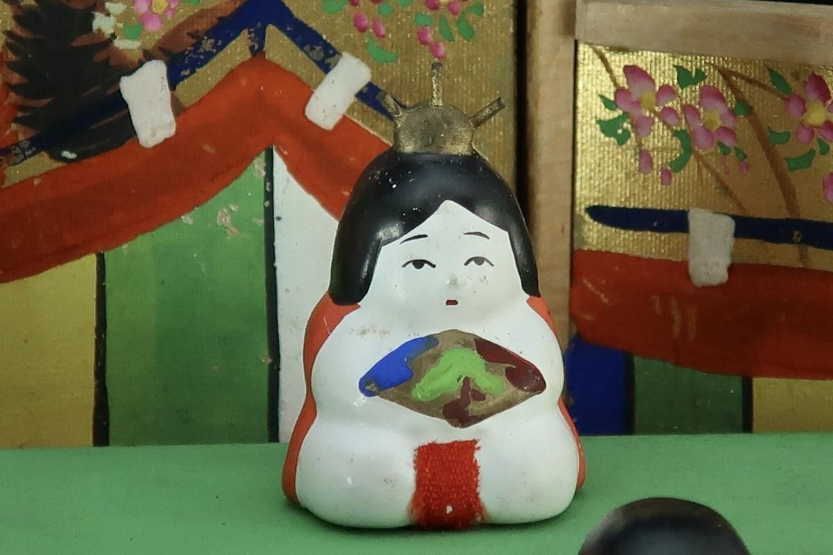 千草雛（御所人形雛）セット / Small 'Hina' Dolls Set - OKURA