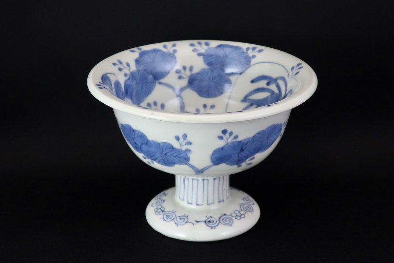 Τն˱ʸ / Imari Blue & White 'Haisen' Sake cup Washing Bowl