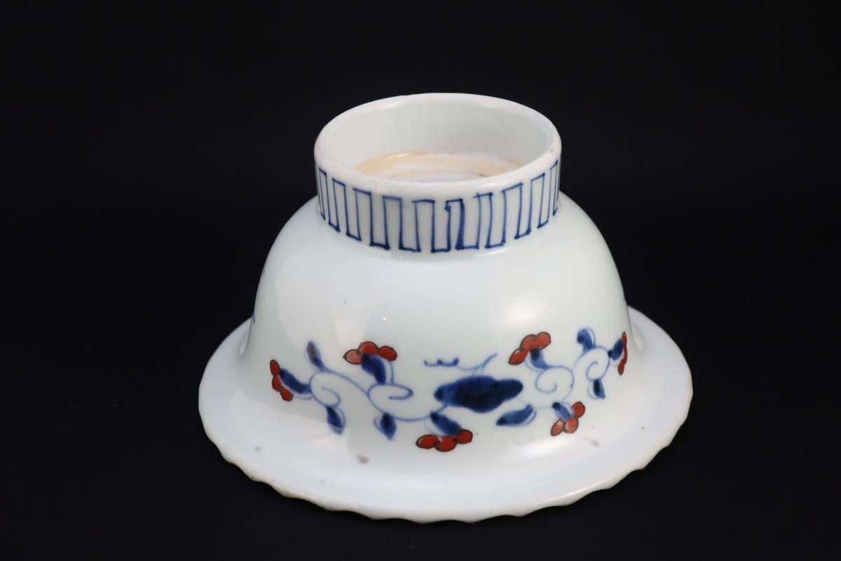 伊万里色絵盃洗 / Imari Polychrome 'Haisen' Sake Cup Washing