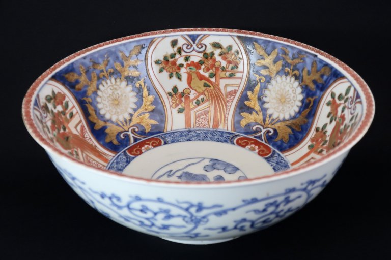 ΤĻʸȭ / Imari Large Polychrome Bowl