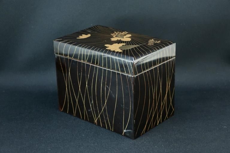 󼬳Ȣ / Black-lacquered Incense Tool Box