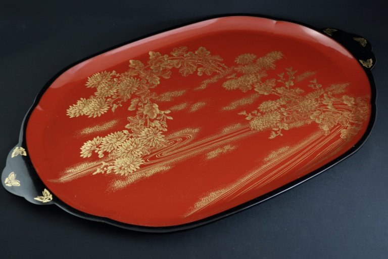 ⼬ʱ / Wajima-lacquered Large Oval Tray