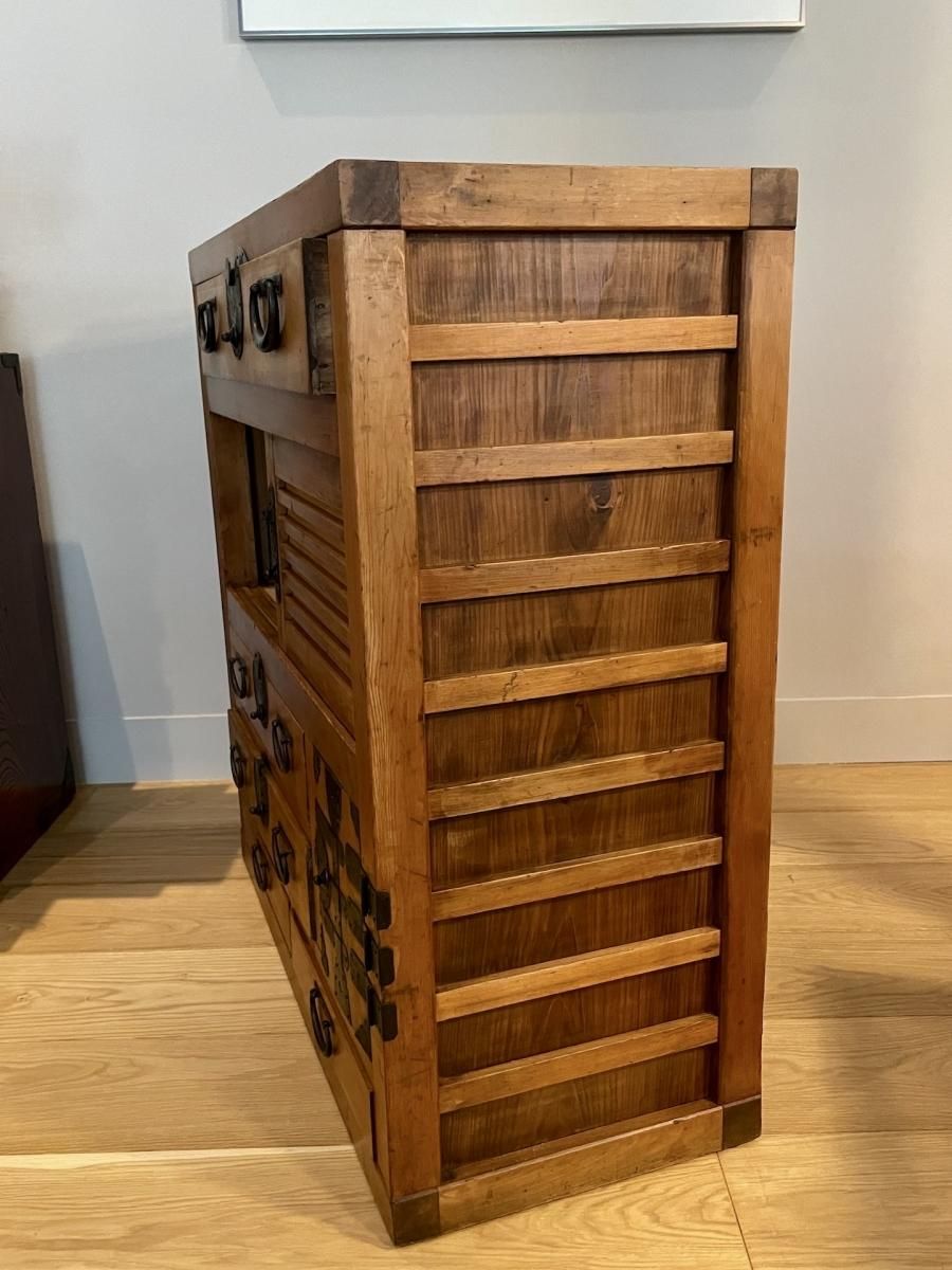 展示台　デッサン　美術　アート　ナラ材　アンティーク　古家具　古道具　レトロ フランスアンティーク オーク材 古いテーラーで使われていた挽物