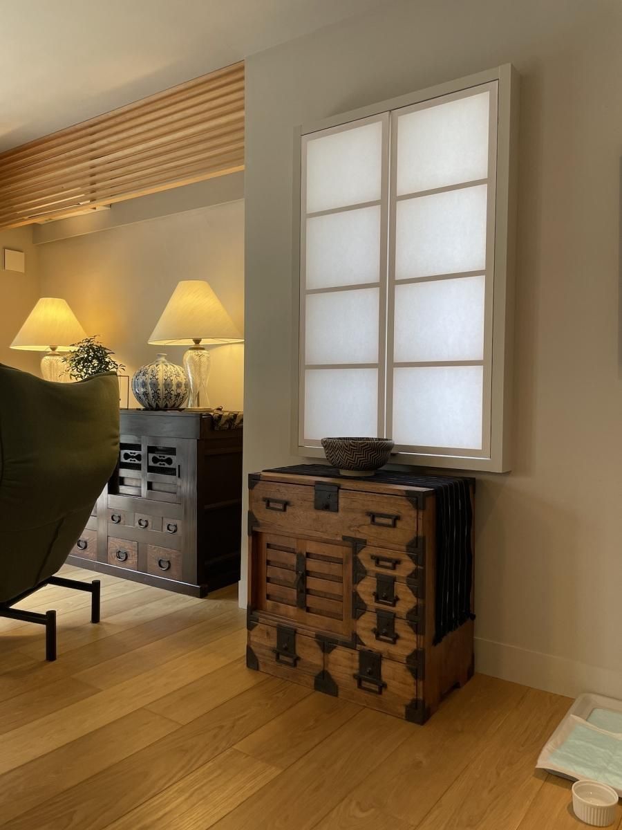 アンティーク♦️高級和箪笥♦️レトロ 嫁入り道具オーダー品♦️大正浪漫♦️送料込 桐帳場箪笥 / Kiri Choba Tansu (Paulownia Small Merchant Chest