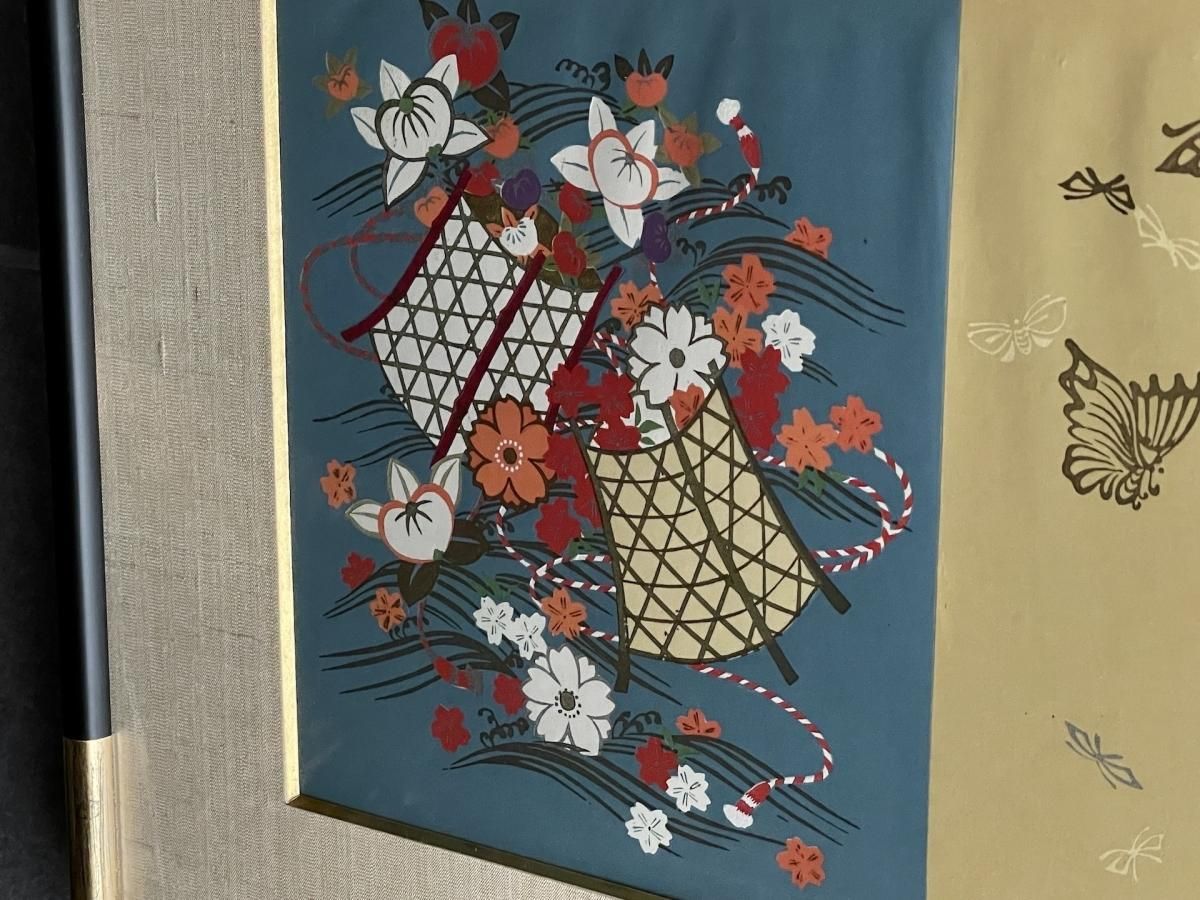 桜の木 水彩画 恒世 額装　絵画 サクラの木cherry blossoms|大谷太郎Ohtani Taro