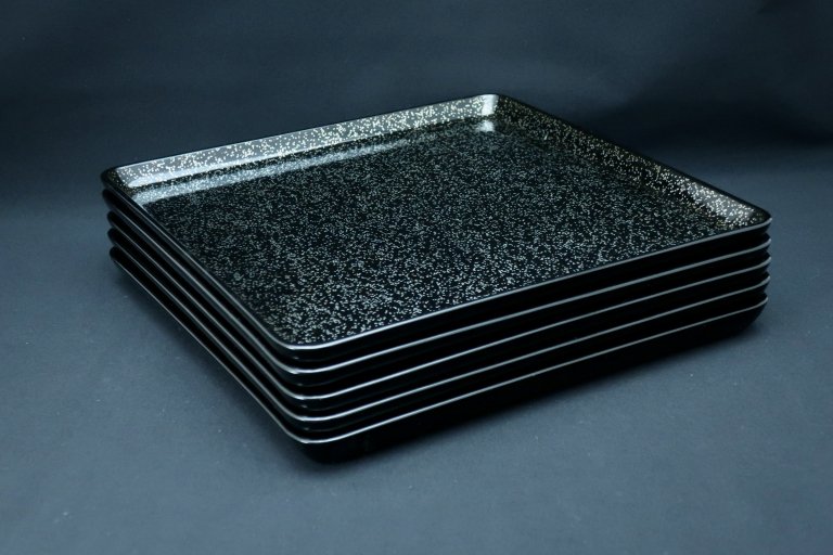 ɶʿܵʪ / Wajima-lacquered Small Trays set of 5
