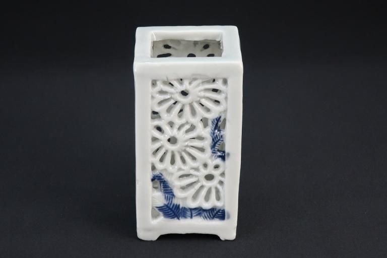 ΤյƲʸƩɮ / Imari Blue & White Brush Stand