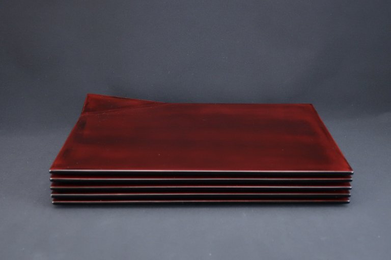 ·޵ / Wajima-lacquered Trays   set of 5
