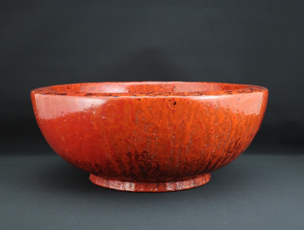 乾漆鉢 / 'Kanshitsu' Lacquer Mixing Bowl - OKURA ORIENTAL 乾漆鉢 / 'Kanshitsu' Lacquer Mixing Bowl - OKURA ORIENTAL
