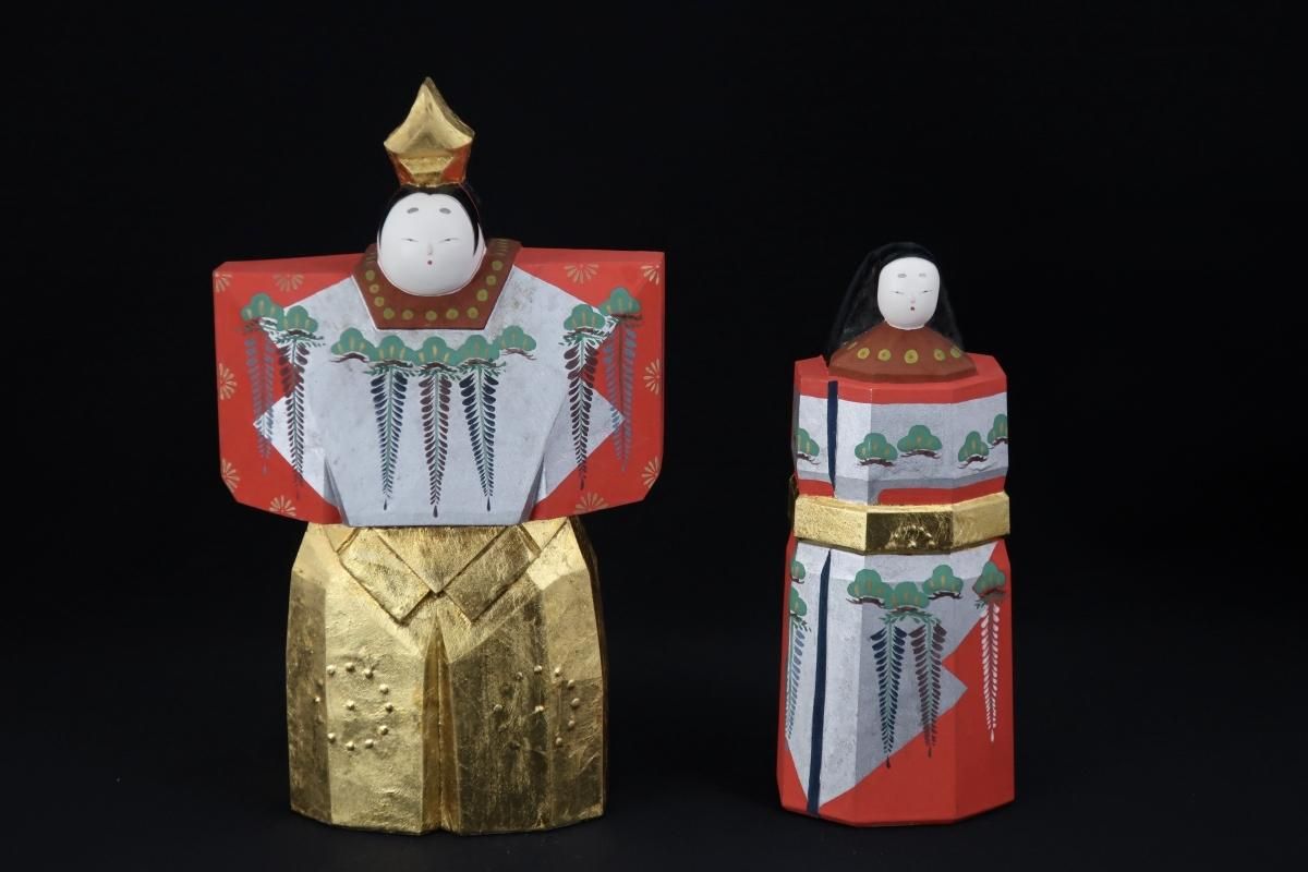 立雛(神雛)4号　青紫園晃作 雛人形・ひな人形・お雛様 - 鈴木晃隆【すずきこうりゅう】人形