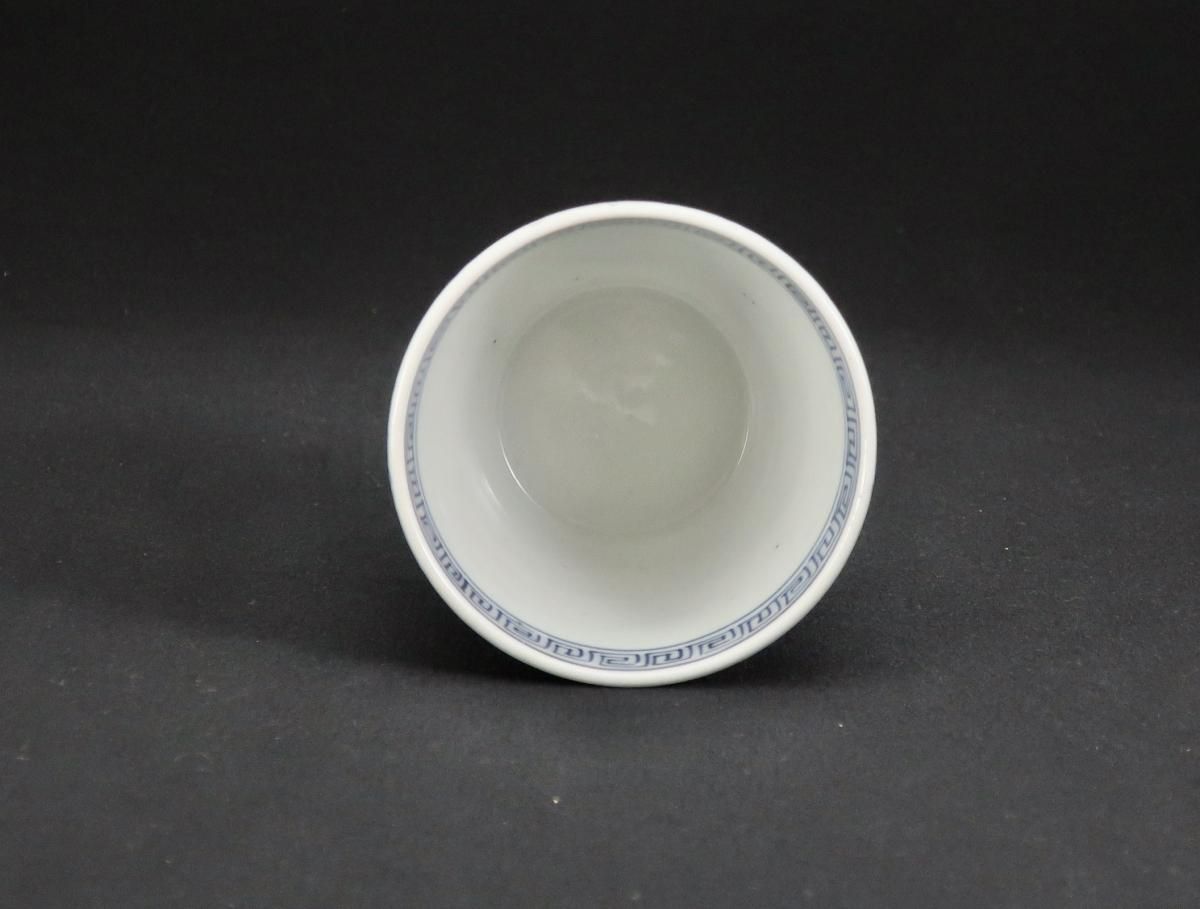 伊万里 みじん唐草 染付 猪口 5個 [B31425] 伊万里 みじん唐草 染付 猪口 5個 [B31425] - メルカリ
