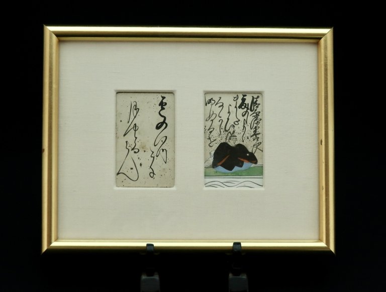 ɴͰ  / Frame of Old Playing Cards (Hyakunin isshu) 