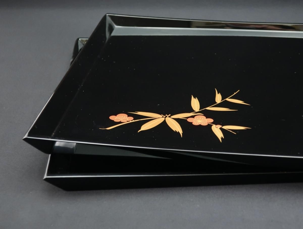 輪島塗 惣黒 会席本膳 お椀 御膳 御膳セット （4セット）