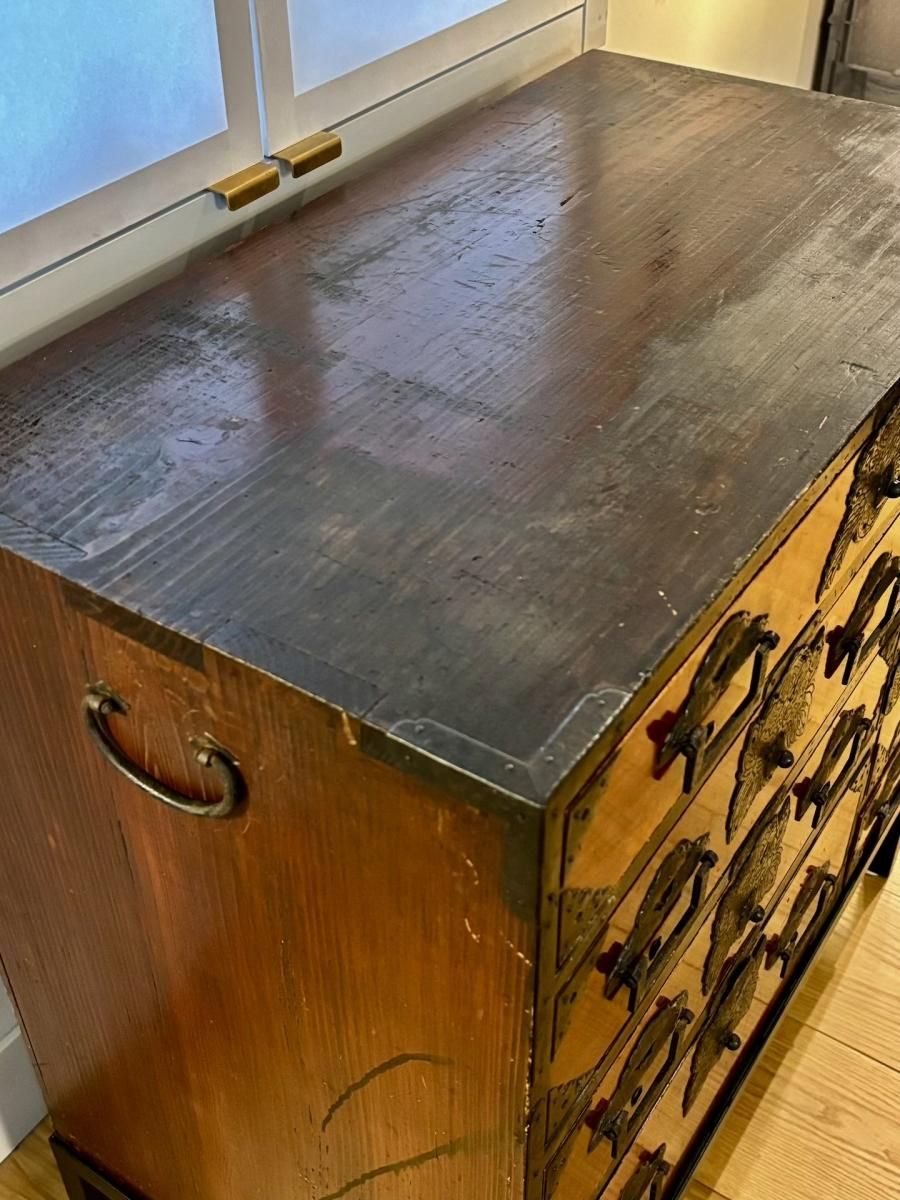 仙台小箪笥(鉄脚付) / Small Sendai Tansu - OKURA ORIENTAL 仙台小箪笥(鉄脚付) / Small Sendai Tansu - OKURA ORIENTAL