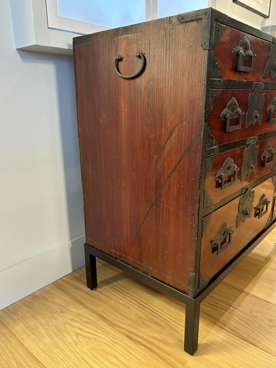 仙台小箪笥（鉄脚付） / Small Sendai Tansu - OKURA ORIENTAL