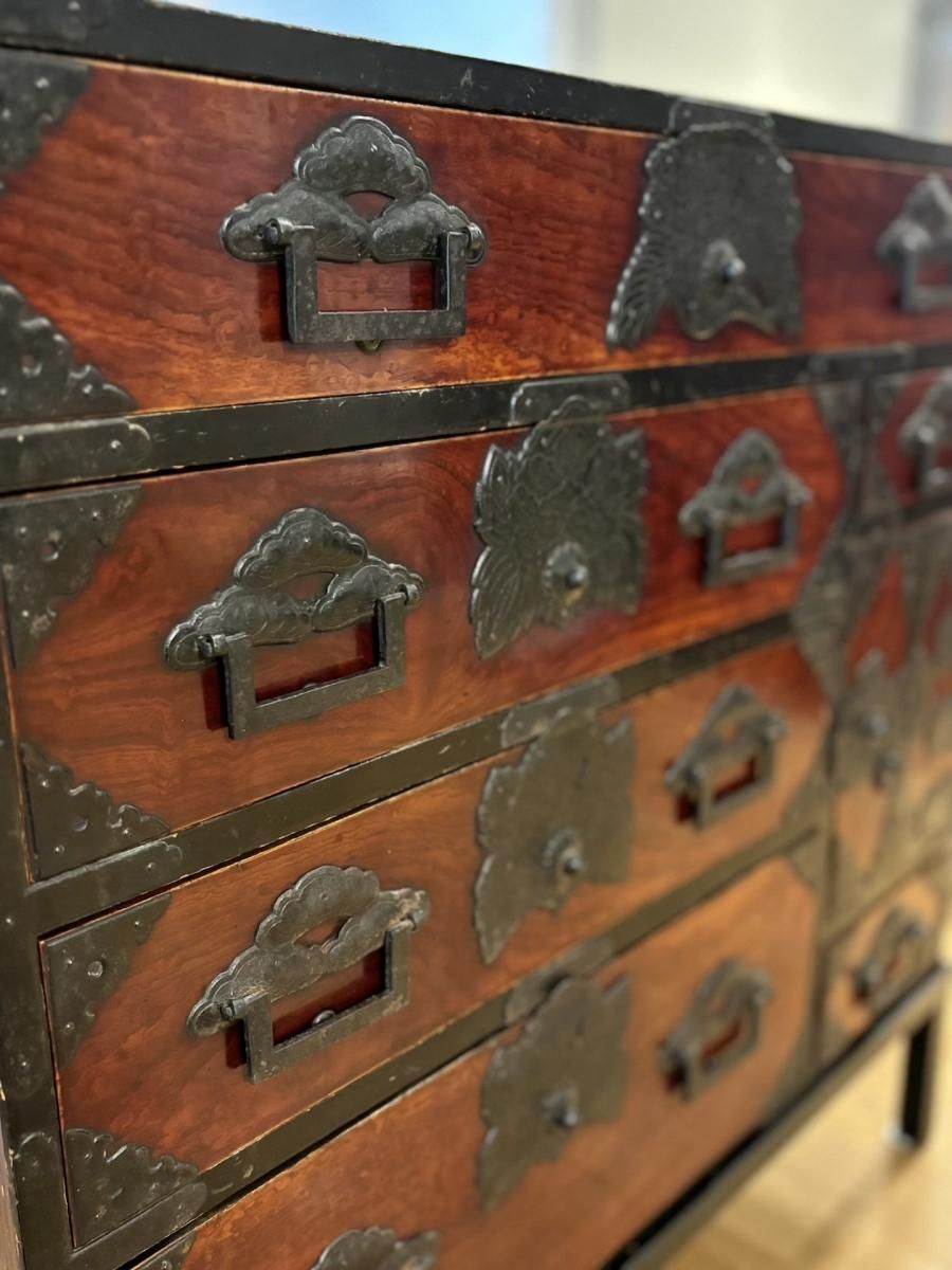 仙台小箪笥（鉄脚付） / Small Sendai Tansu - OKURA ORIENTAL