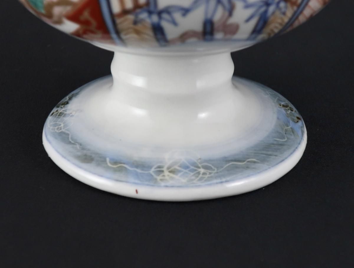 伊万里色絵花鳥文盃洗 / Imari Polychrome 'Haisen' Sake Sup
