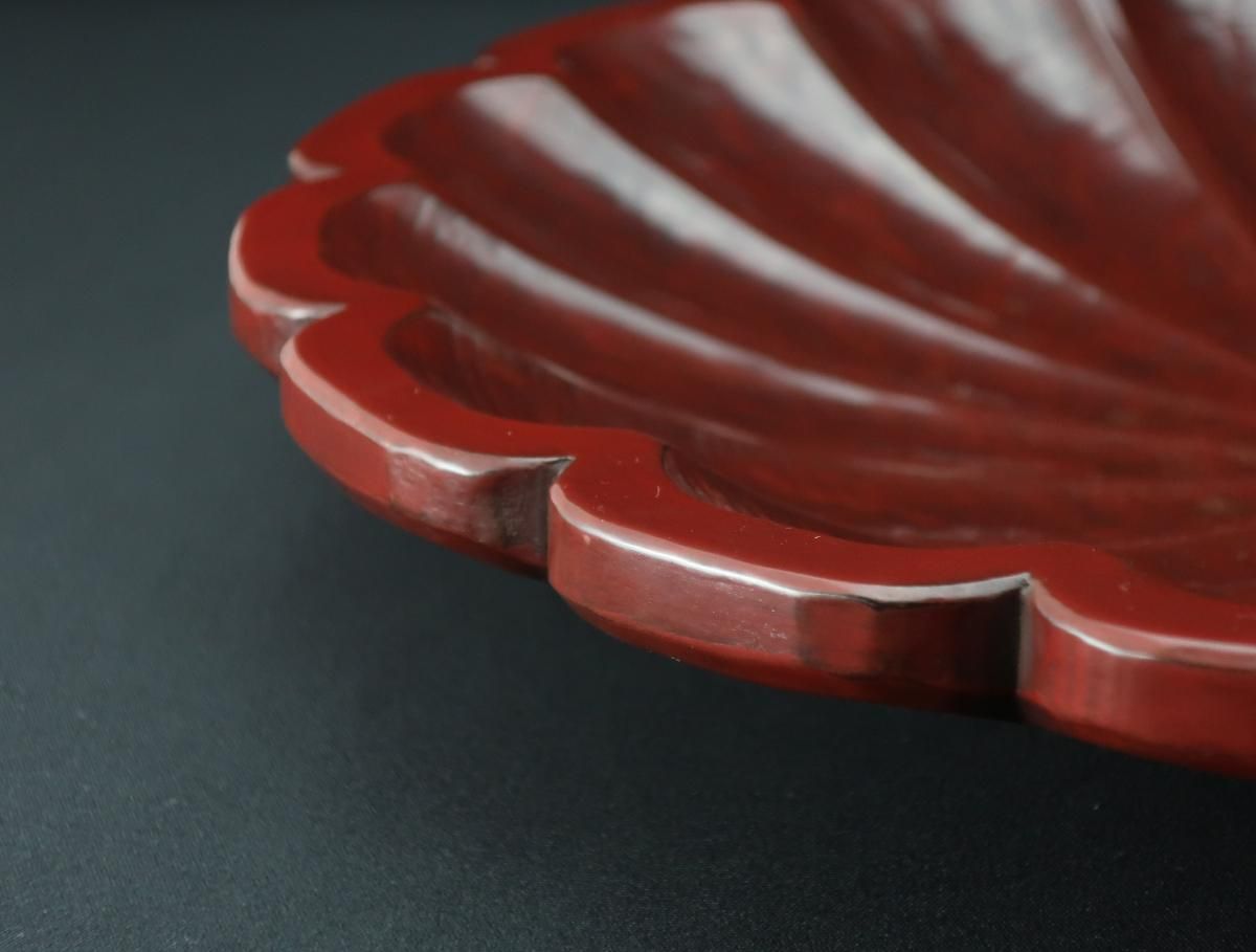 鎌倉彫「博古堂」菓子器 / Kamakura bori lacquered Bowl