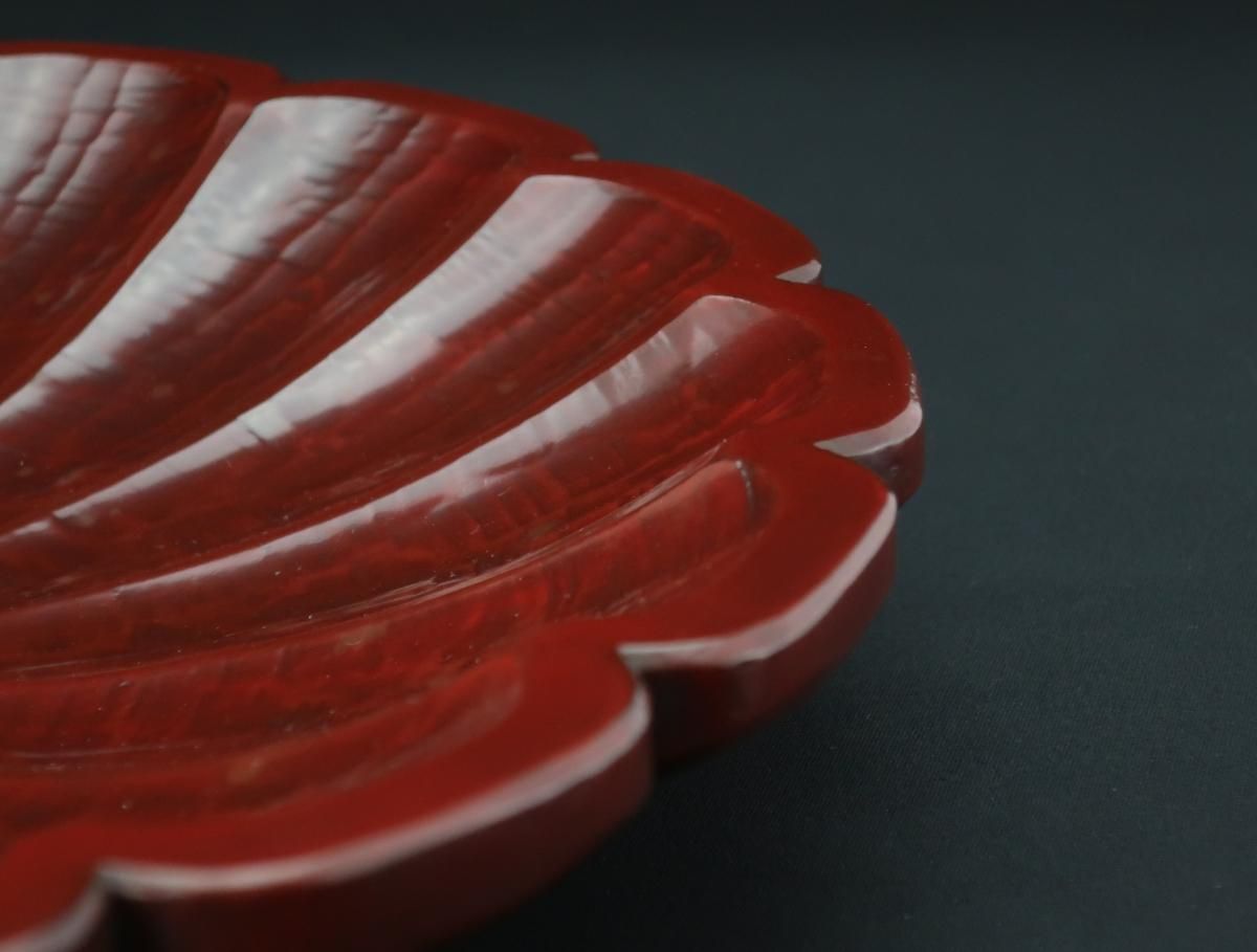 鎌倉彫「博古堂」菓子器 / Kamakura bori lacquered Bowl