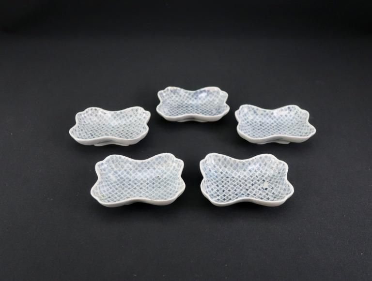 ΤȽվѷ / Imari Small Blue & White Plates set of 5