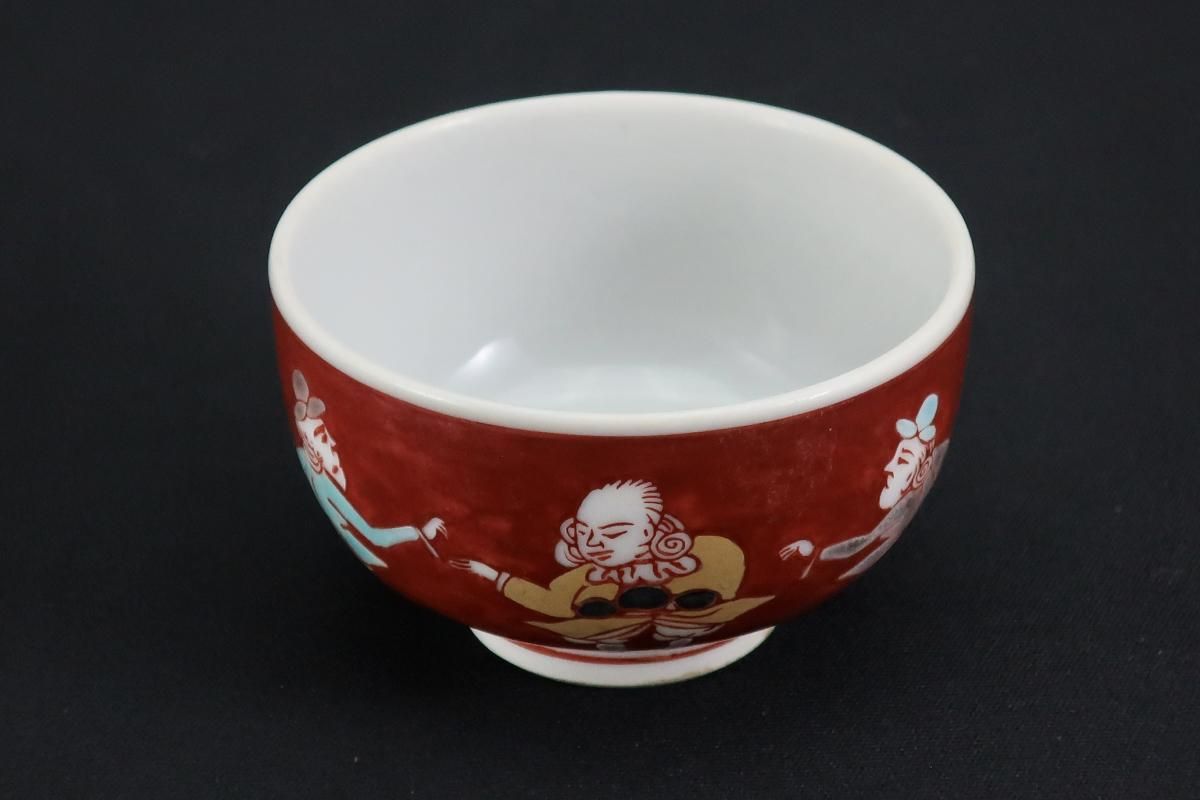 古伊万里 色絵 瓶 大徳利 南蛮人図 古伊万里 色絵 瓶 大徳利 南蛮