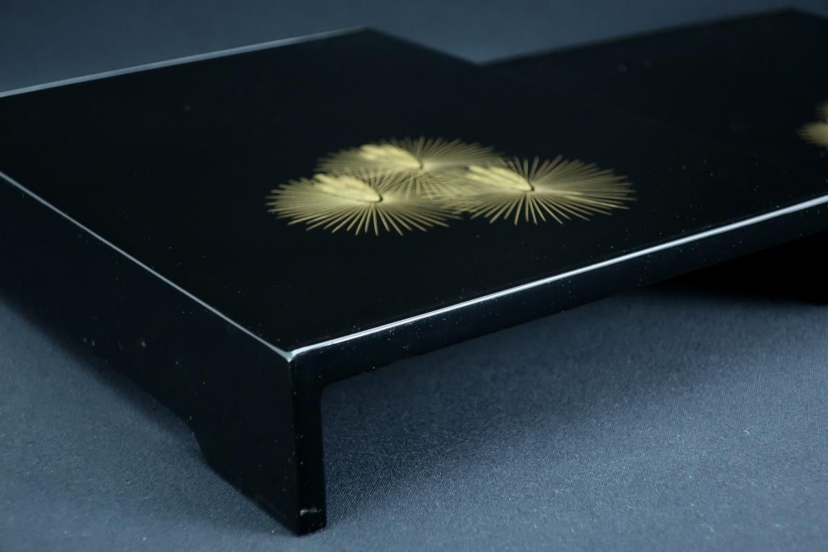 輪島塗屠蘇器揃 / Wajima-lacquered New-year Sake Set - OKURA