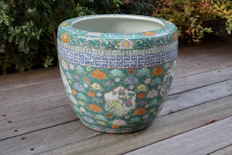 火鉢/ Hibachi pot - OKURA ORIENTAL ART / 大蔵オリエンタルアート 火鉢/ Hibachi pot - OKURA ORIENTAL ART / 大蔵オリエンタルアート