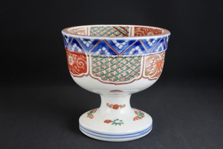 Τ˱ʸ / Imari Polychrome 'Haisen' Sake cup Holder