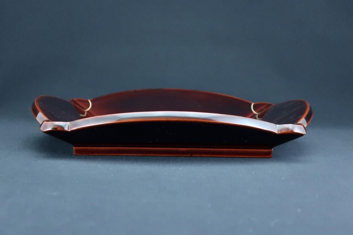 中村宗悦作 鵬雲斉好七宝盆 / Lacquered Sweet Tray made by