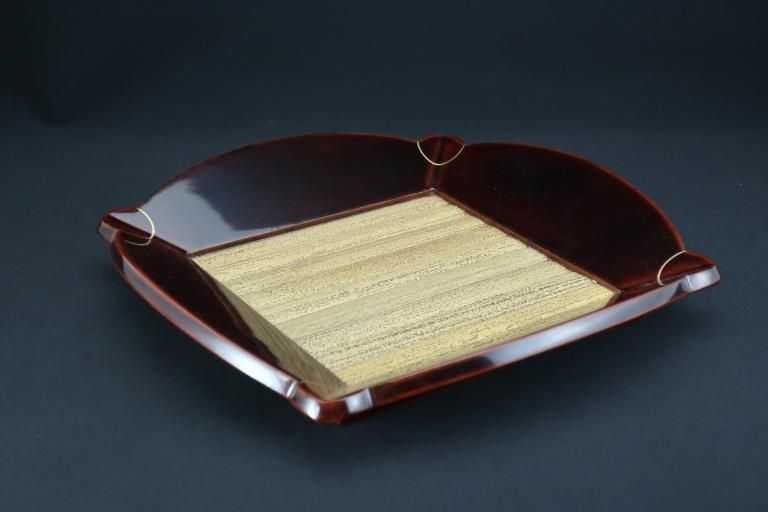 ¼ٺ˲ƹ /  Lacquered Sweet Tray  made by Soetsu Nakamura