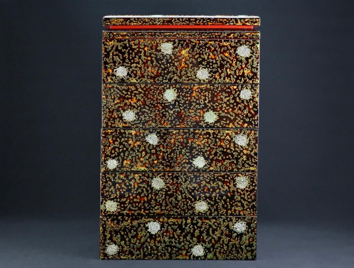 若狭塗　重箱　重台 若狭塗 重箱 重台