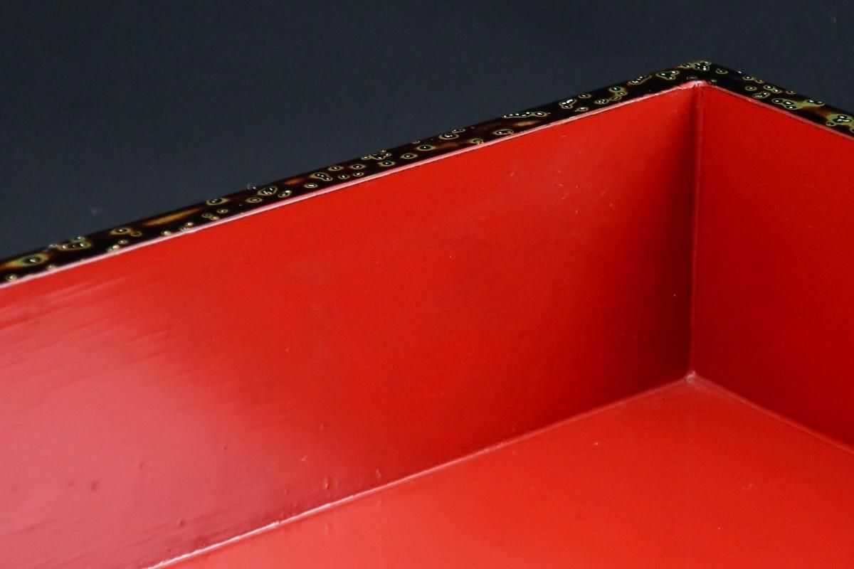 若狭塗　重箱　重台 若狭塗重箱 / Wakasa Lacquered 'Jubako' Food Boxes - OKURA ORIENTAL