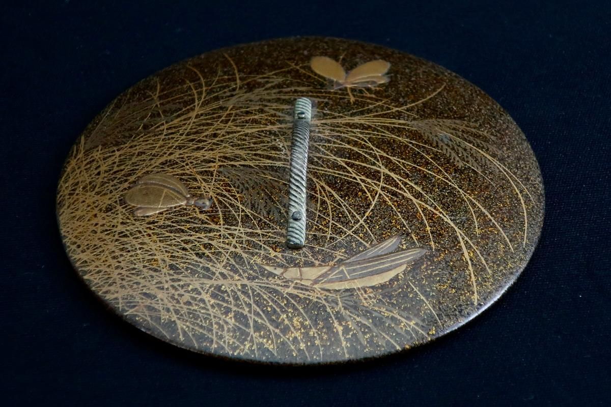 豊楽焼　鳳凰魚糸蒔絵　油壷　時代箱付　M　R5845 金彩鳳凰図 7寸骨壷 | 金龍窯 有田焼通販 online shop