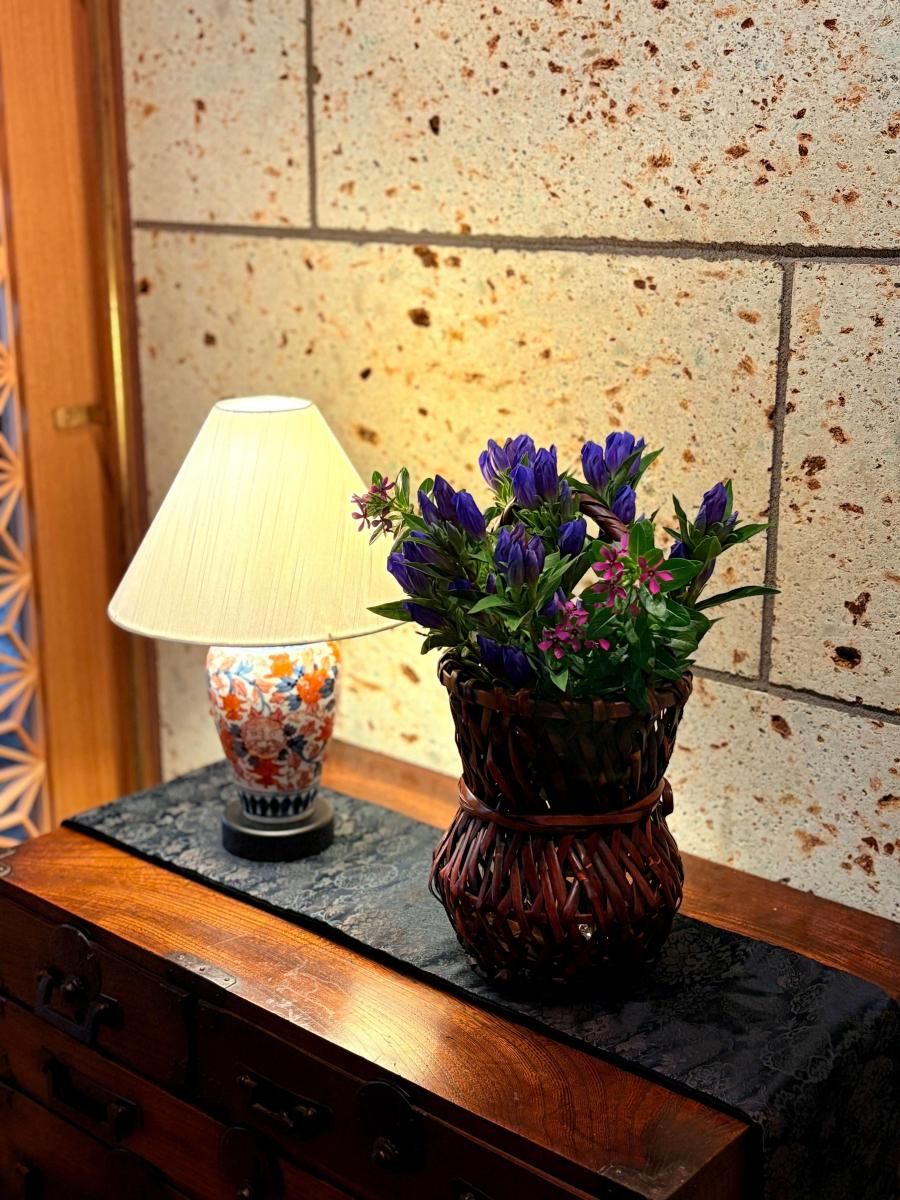 竹花籠 / Bamboo Flower Basket - OKURA ORIENTAL ART / 大蔵