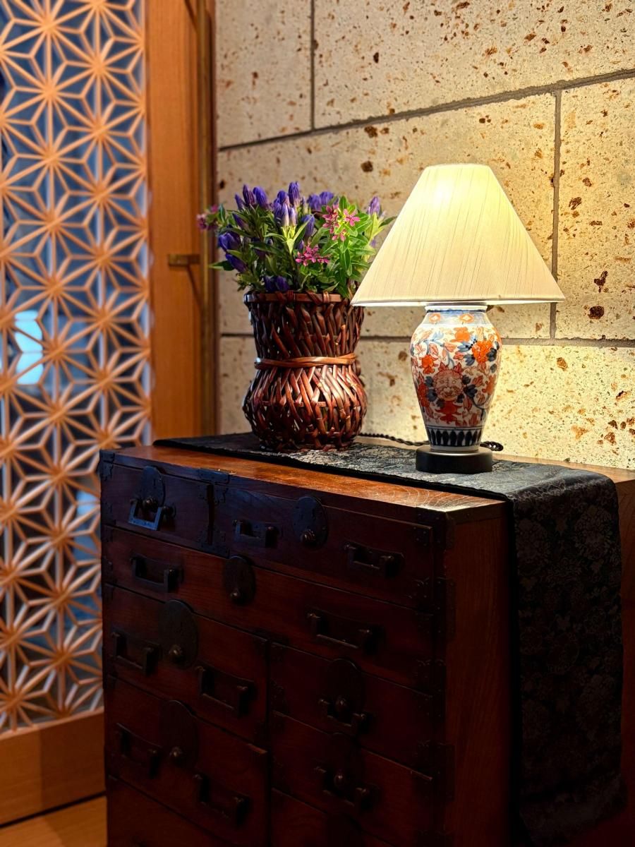 木製インテリア 竹と花の彫刻 木製インテリア 竹と花の彫刻