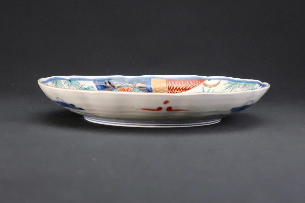 伊万里色絵花鳥文七寸皿 四枚組 / Imari Polychrome Plates with