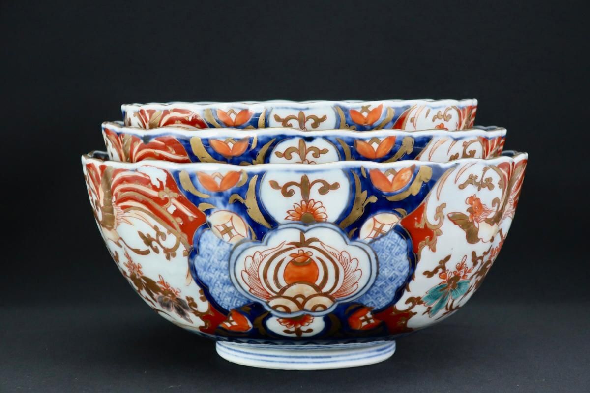 赤絵龍鳳凰桐紋大鉢　伊万里 赤絵龍鳳凰桐紋大鉢 伊万里 - メルカリ